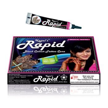 Rapid Black Colour Tattoo Tube